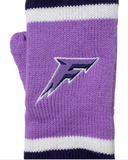 PWHL Women's Hockey League Official Bauer Minnesota Frost Mittens - One Size Fits Most