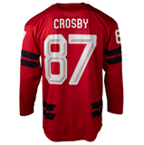 Men's 2026 Team Canada Bauer Olympics Red Replica Hockey Jersey - Sidney Crosby - Bleacher Bum Collectibles