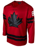 Men's 2026 Team Canada Bauer Olympics Red Replica Hockey Jersey - Cale Makar - Bleacher Bum Collectibles