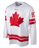 Men's 2026 Team Canada Bauer Olympics White Replica Hockey Jersey - Sidney Crosby - Bleacher Bum Collectibles