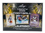 2025 Leaf Trinity Football Hobby Jumbo Box 9 Cards Per Box