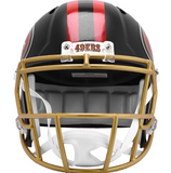 NFL Football Riddell 2025 Rivalries Alternate Speed Replica Full Size Helmet - San Francisco 49ers