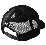 Men's 2026 Olympics Hockey Team Canada Bauer Circle Trucker Adjustable Hat – Black