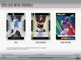 2025 Leaf Metal Baseball Hobby Box 7 Cards per Box