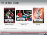 2025 Leaf Metal Baseball Jumbo Box 14 Cards per Box
