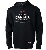 Men's Bauer Hockey Canada Stacked 2026 Olympics Pullover Hoodie - Black - Bleacher Bum Collectibles