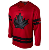 Men's 2026 Team Canada Bauer Olympics Red Semi-Pro Hockey Jersey - Blank