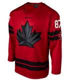 Men's 2026 Team Canada Bauer Olympics Red Semi-Pro Hockey Jersey - Sidney Crosby