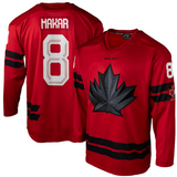 Men's 2026 Team Canada Bauer Olympics Red Semi-Pro Hockey Jersey -Cale Makar