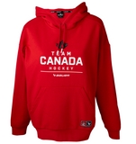 Women's  Bauer Hockey Canada Stacked 2026 Olympics Pullover Hoodie - Red