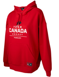 Women's  Bauer Hockey Canada Stacked 2026 Olympics Pullover Hoodie - Red