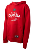 Youth Bauer Hockey Canada Stacked 2026 Olympics Pullover Hoodie - Red