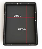 Zion Case - Horizontal Display Case with Risers No Lock Included - Pack of 3