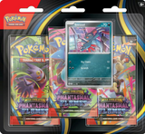Pokemon Mega Evolution: Phantasmal Flames 3-Pack Blister 3 Packs per Blister , 10 Cards Per Pack - At Random