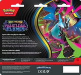 Pokemon Mega Evolution: Phantasmal Flames 3-Pack Blister 3 Packs per Blister , 10 Cards Per Pack - At Random