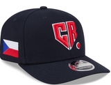 Men's New Era Black Team Czech Republic Baseball 2026 World Baseball Classic 9SEVENTY Adjustable Hat
