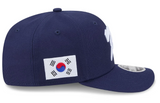 Men's New Era Navy Team Korea Baseball 2026 World Baseball Classic 9SEVENTY Adjustable Hat