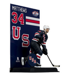 McFarlane's SportsPick Auston Matthews Hockey Team USA 7" Action Posed Figure