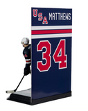 McFarlane's SportsPick Auston Matthews Hockey Team USA 7" Action Posed Figure