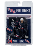 McFarlane's SportsPick Auston Matthews Hockey Team USA 7" Action Posed Figure