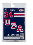 McFarlane's SportsPick Auston Matthews Hockey Team USA 7" Action Posed Figure