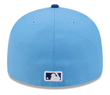 Men's Toronto Blue Jays New Era Powder/Royal Blue 2026 Spring Training 59FIFTY Fitted Hat with Patch