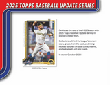 2025 Topps Update Series Baseball Jumbo Value Pack 36 Cards Per Pack