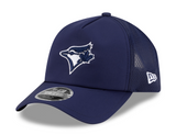Men's New Era Dark Blue Toronto Blue Jays 2026 Batting Practice 9FORTY Apex Adjustable Hat