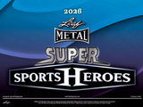 2026 Leaf Metal Super Sports Heroes Hobby Box 6 Cards Per Box