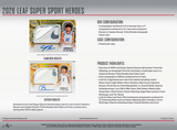 2026 Leaf Metal Super Sports Heroes Hobby Box 6 Cards Per Box