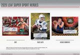 2026 Leaf Metal Super Sports Heroes Hobby Box 6 Cards Per Box