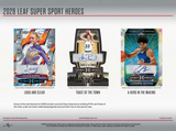 2026 Leaf Metal Super Sports Heroes Hobby Box 6 Cards Per Box
