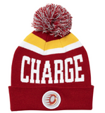 Adult PWHL Women's Hockey League Official Bauer Ottawa Charge Pom Knit Toque