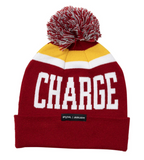 Adult PWHL Women's Hockey League Official Bauer Ottawa Charge Pom Knit Toque