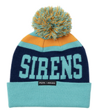 Adult PWHL Women's Hockey League Official Bauer New York Sirens Pom Knit Toque