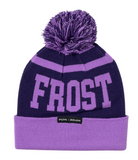 Adult PWHL Women's Hockey League Official Bauer Minnesota Frost Pom Knit Toque