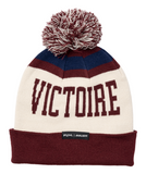 Adult PWHL Women's Hockey League Official Bauer Montreal Victoire Pom Knit Toque