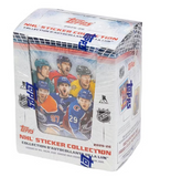 2025/26 Topps NHL Hockey Sticker Collection 50-Pack Box 50 Packs Per Box, 5 Stickers Per Pack