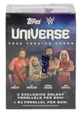 2025 Topps WWE Universe Wrestling Blaster Box 6 Packs Per Box, 6 Cards Per Pack