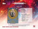 2025 Topps WWE Universe Wrestling Blaster Box 6 Packs Per Box, 6 Cards Per Pack