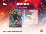 2025 Topps WWE Universe Wrestling Blaster Box 6 Packs Per Box, 6 Cards Per Pack