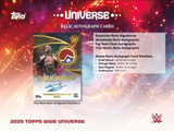 2025 Topps WWE Universe Wrestling Blaster Box 6 Packs Per Box, 6 Cards Per Pack