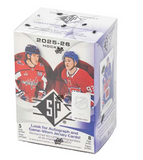 2025/26 Upper Deck SP Hockey Blaster Box 8 Packs Per Box, 5 Cards Per Pack