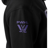 Men's League Branded PWHL Bauer Unisex Black Core Ultimate Pullover Hoodie