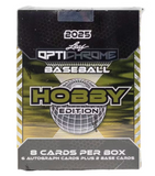 2025 Leaf Optichrome Baseball Hobby Box 8 Cards Per Box