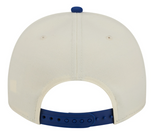 Men's Toronto Blue Jays New Era Cream/Royal Tri-Hit 9FIFTY A-Frame Adjustable Hat