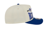 Men's Toronto Blue Jays New Era Cream/Royal Tri-Hit 9FIFTY A-Frame Adjustable Hat