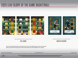 2025 Leaf Glory of the Game Basketball Hobby Box 4 Cards Per Box