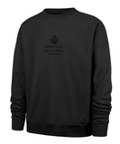 Men's Edmonton Oilers NHL 47 Brand Men's Black Foundation Crew Sweater