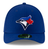 Men's Toronto Blue Jays New Era Game Royal 39THIRTY M-Crown Flex Hat - 50th Logo Side Patch